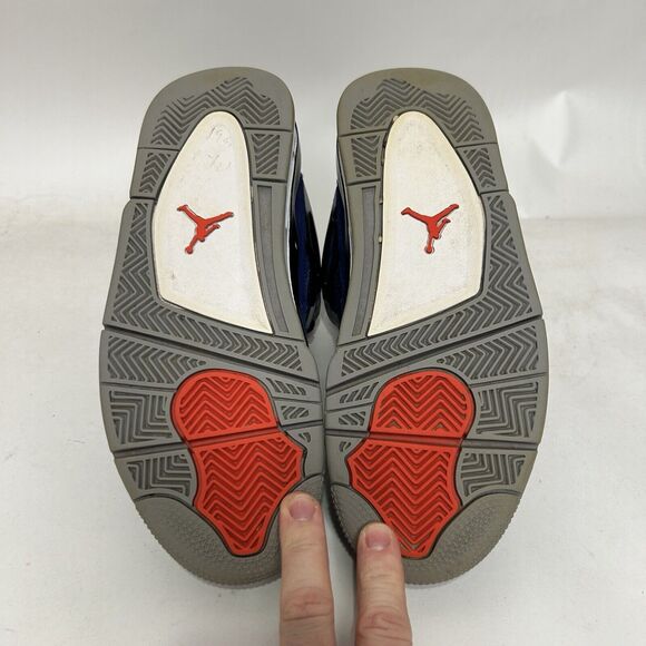 Nike Shoes Air Jordan 4 Retro GS “Winterized/Loyal Blue” 2024 - Picture 7 of 10